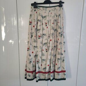 Rare Vintage Wenger of Austria Cottagecore Pleated Skirt